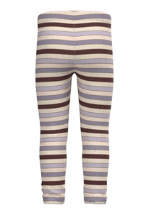 NAME IT Stribede Glimmer Leggings Kannie Orchid Hush